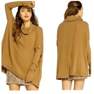 Free People Juicy Long Sleeve Thermal Top Canyon Moon (M)